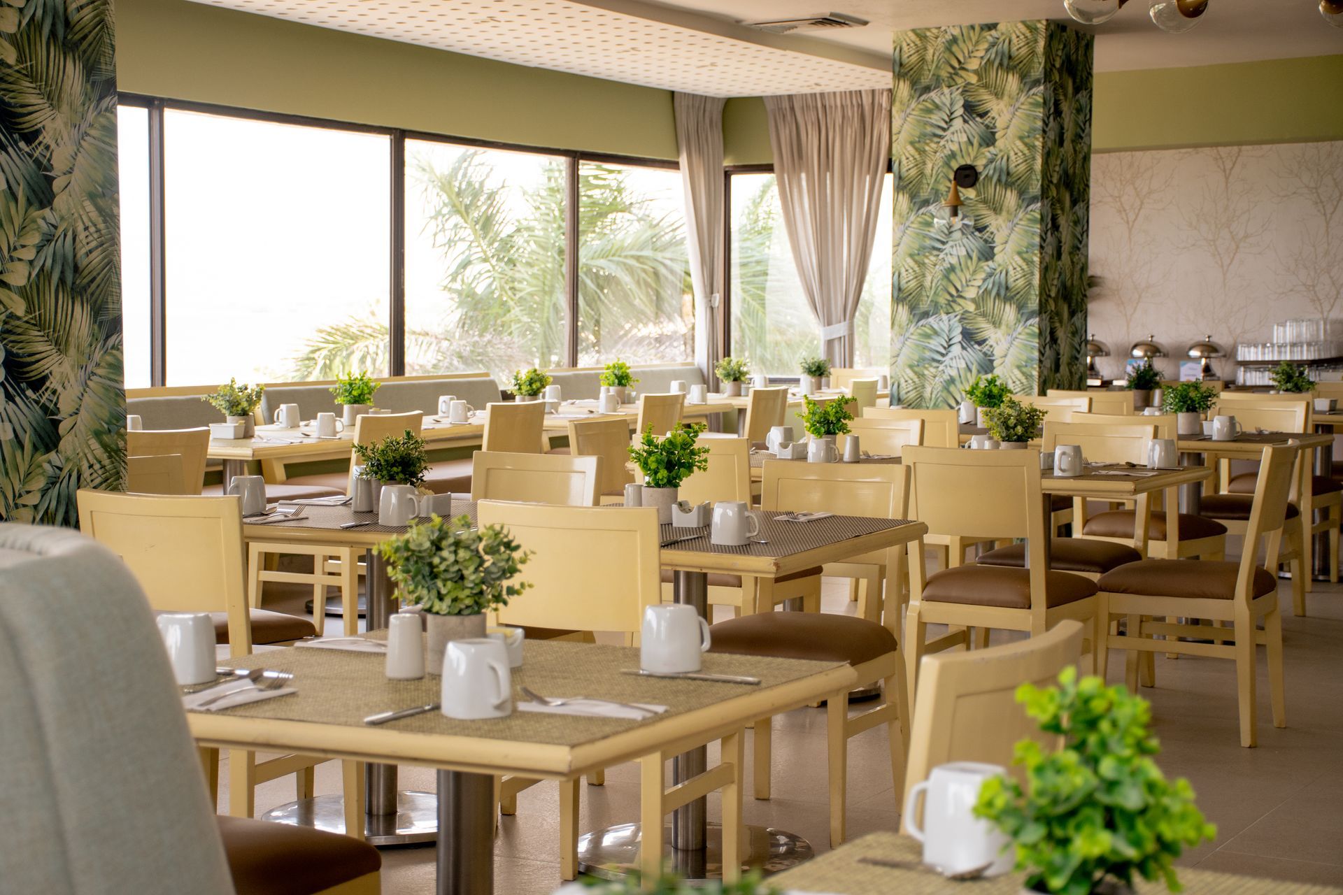 Restaurante con vista al mar — Hotel Capilla del Mar