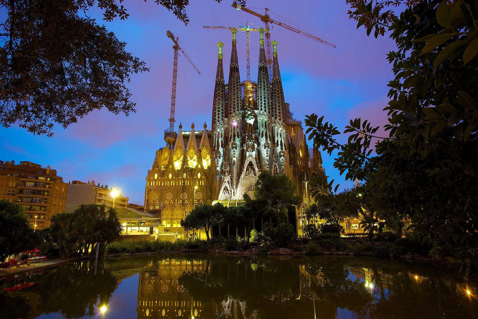 La Sagrada Familia en Barcelona, España