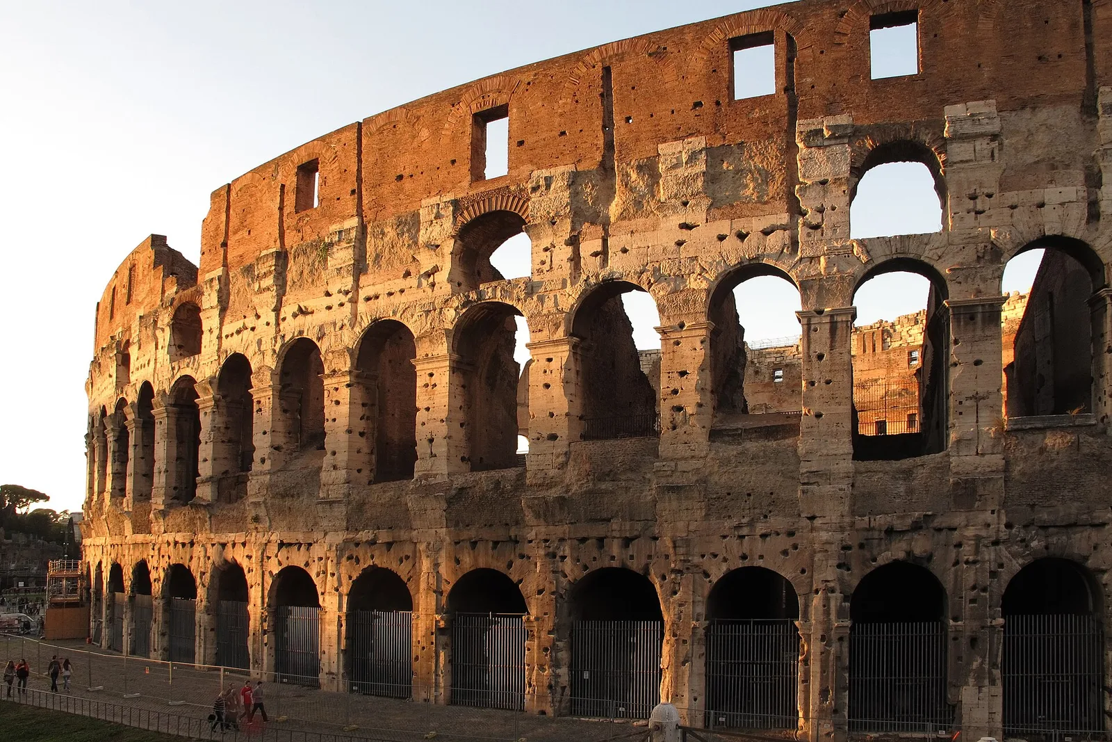 El Coliseo de Roma, Italia