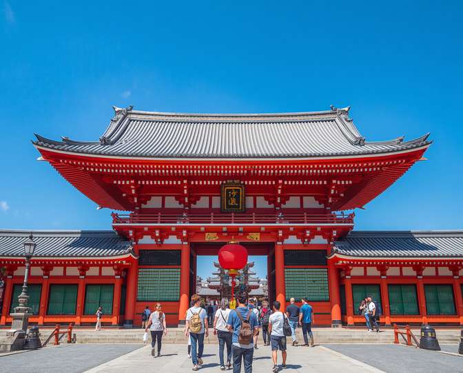 Templo Senso-ji y calle Nakamise