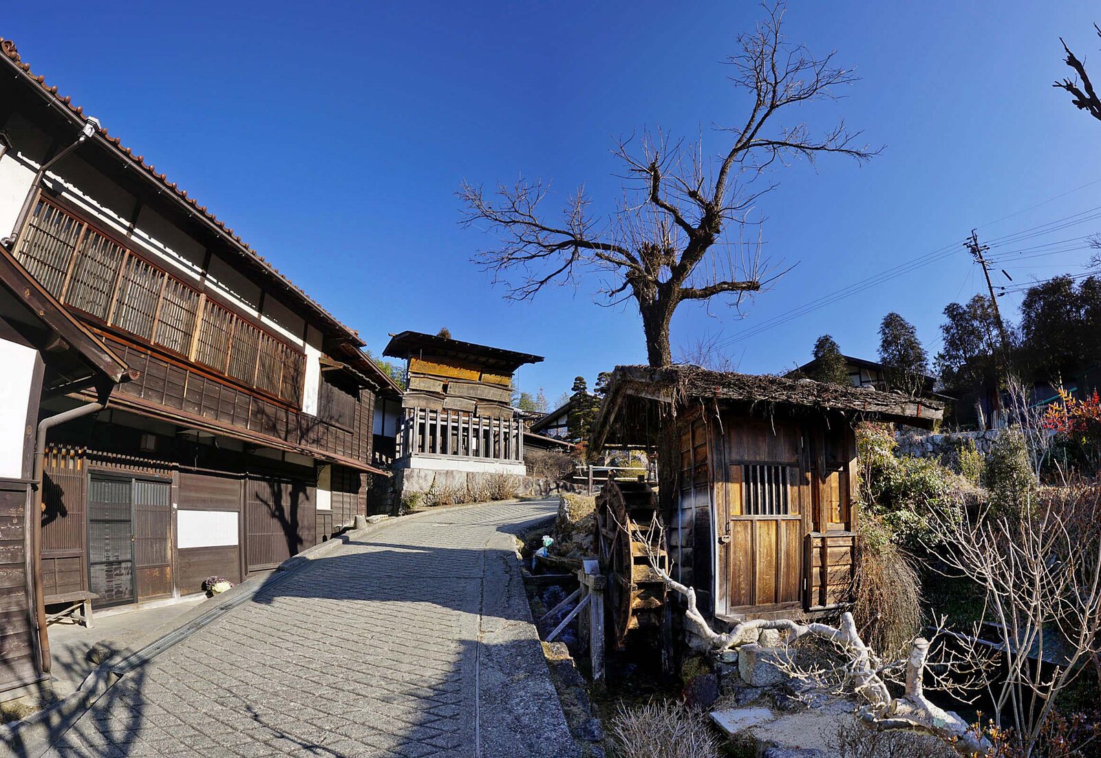Tsumago, pueblo de posta del Japón feudal