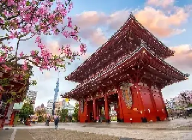 Templo Sensoji en Tokio, Japón
