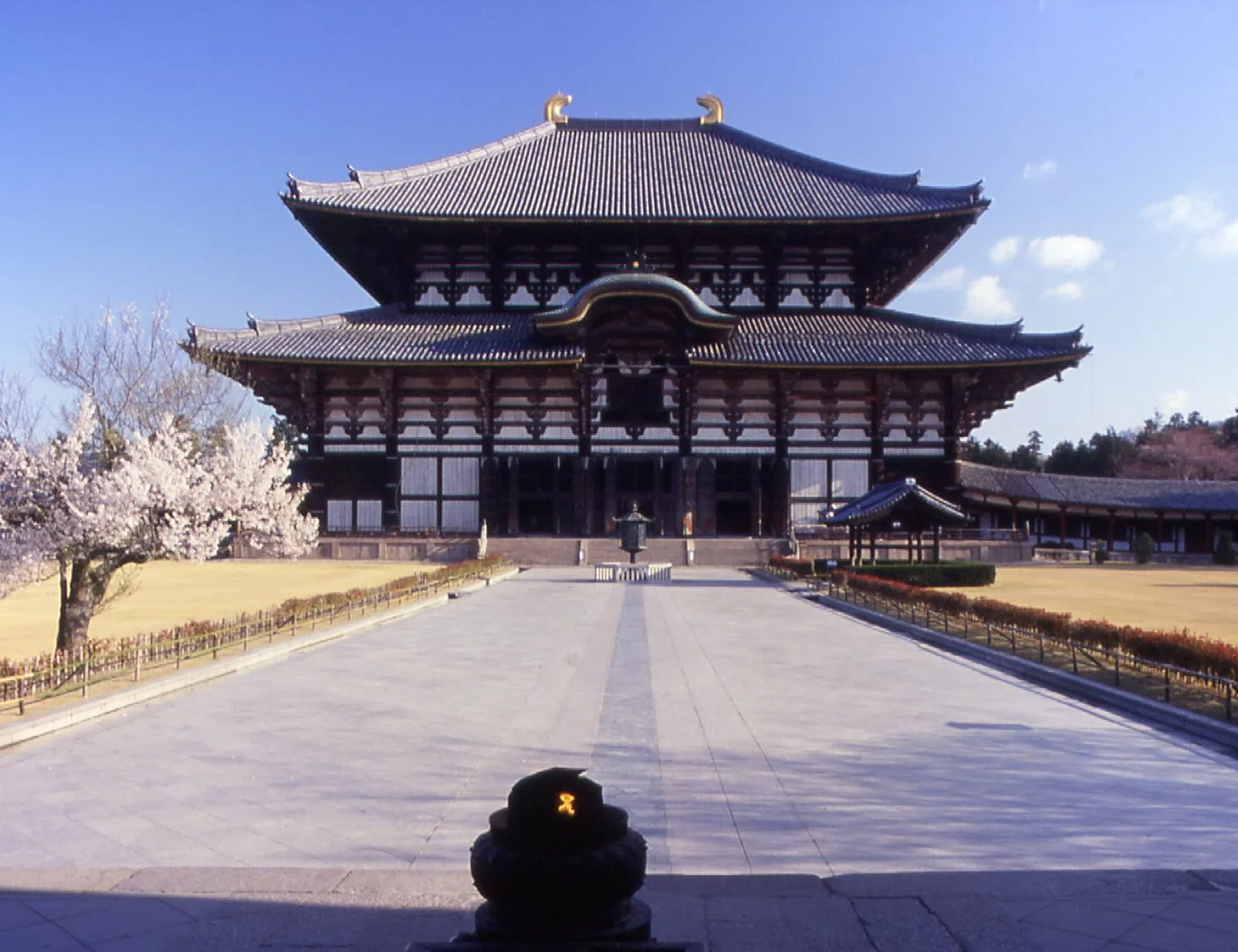 Templo Todai-ji en Nara, Japón