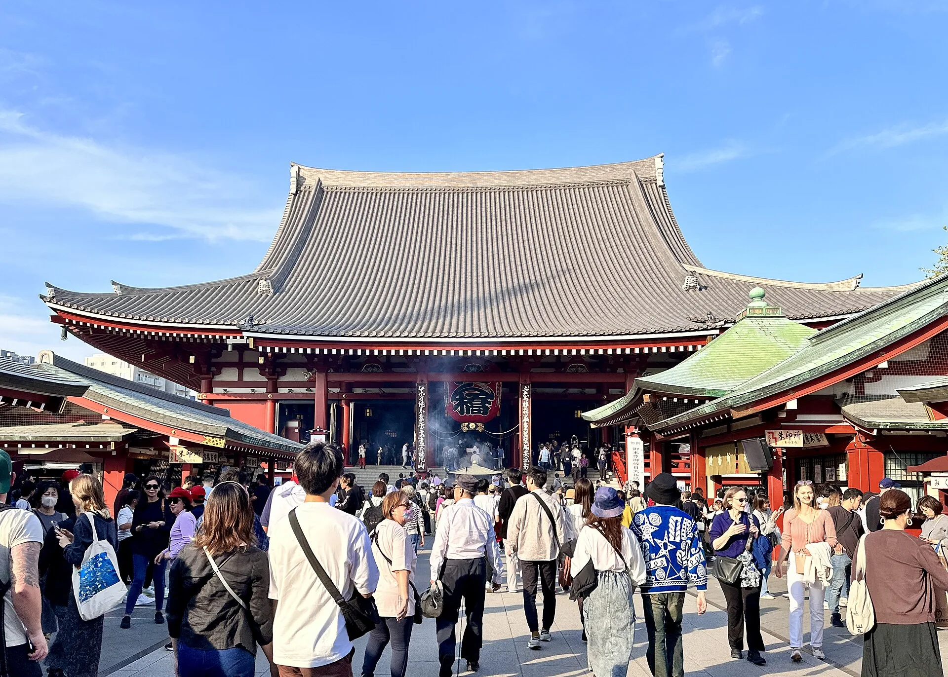 Templo Senso-ji en Asakusa, Tokio, Japón