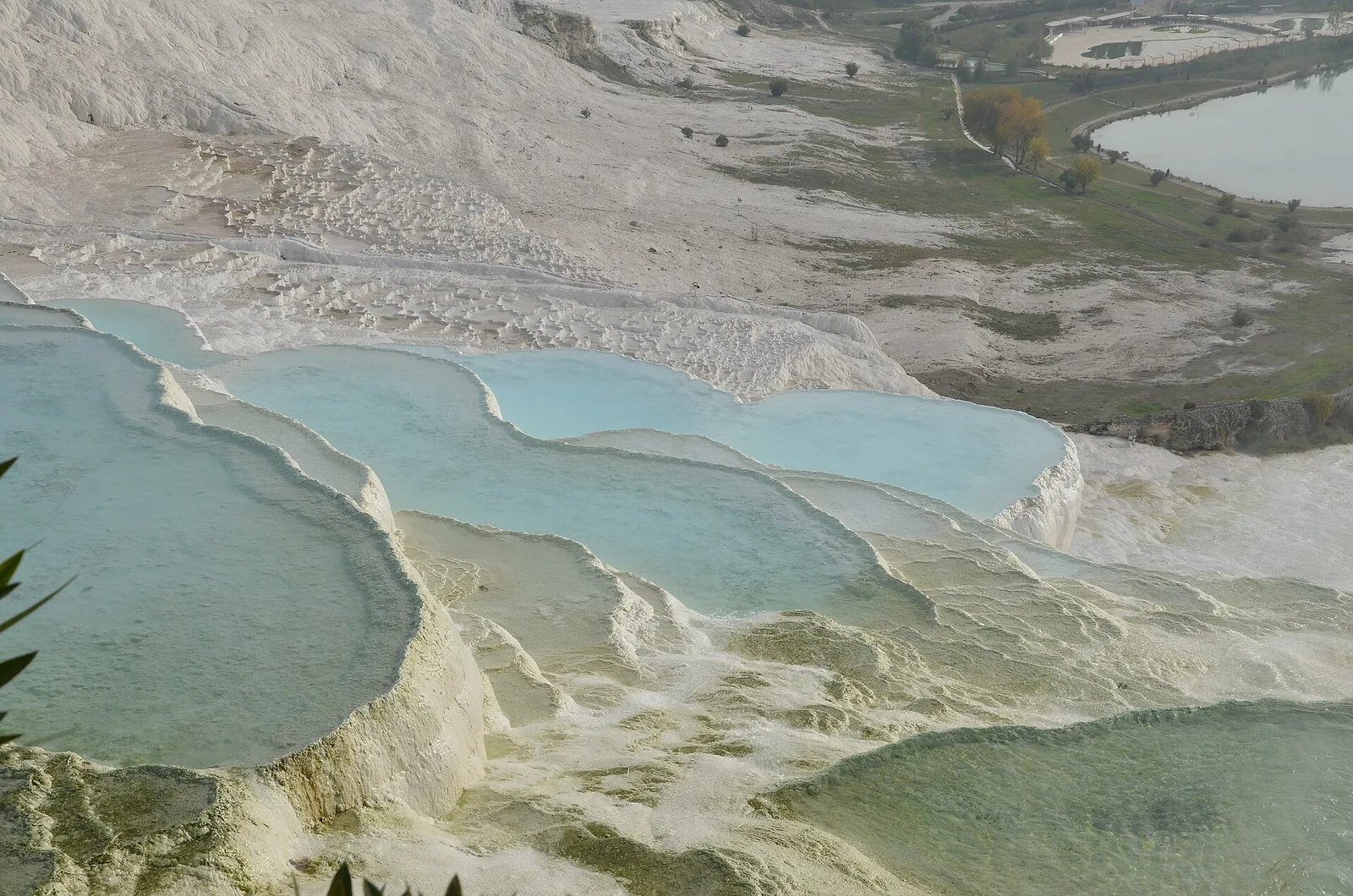 Terrazas de travertino blancas de Pamukkale